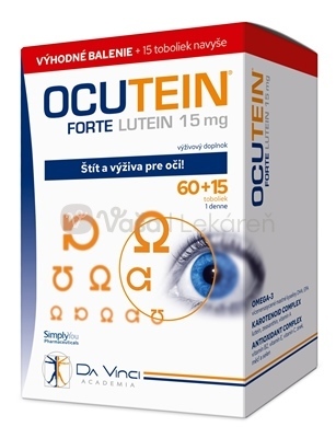 Da Vinci Ocutein Forte Luteín 15 mg