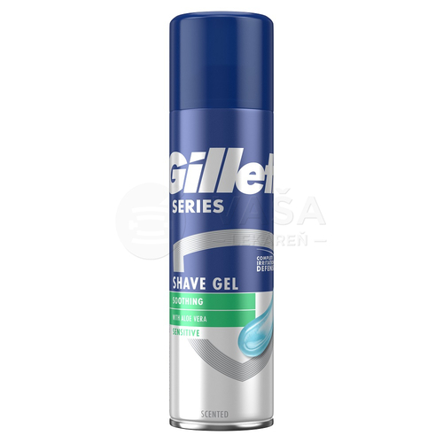 Gillette Sensitive Pánsky gél na holenie
