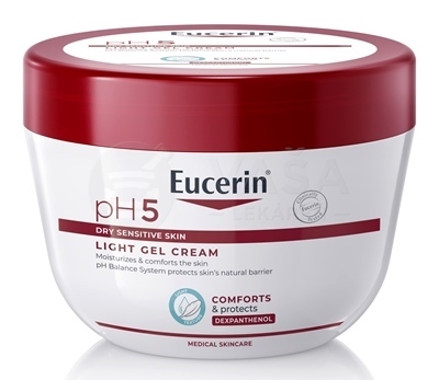 Eucerin pH5 Ľahký gél-krém na suchú a citlivú pokožku