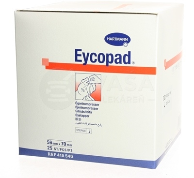 Eycopad Očný kompres sterilný (5,6 x 7 cm)