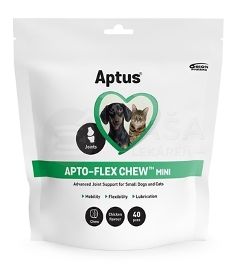 Aptus Apto-Flex Chew MIni Kĺbová výživa pre malé psy a mačky