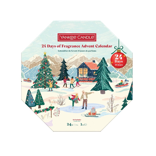 Yankee Candle Adventný kalendár (Vianočná darčeková sada)