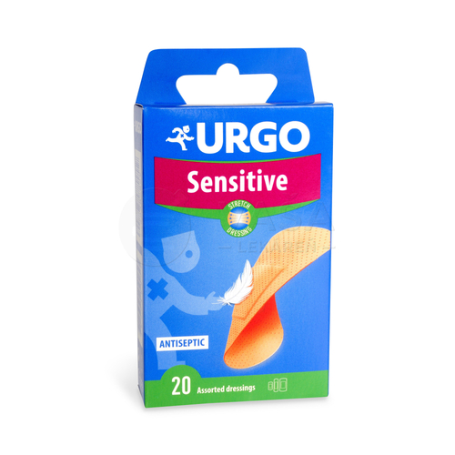 Urgo Sensitive Stretch Náplasť na citlivú pokožku (3 veľkosti)