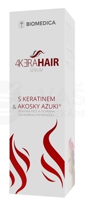 Biomedica 4KƎRAHAIR Sérum s keratínom &amp; Akosky Azuki
