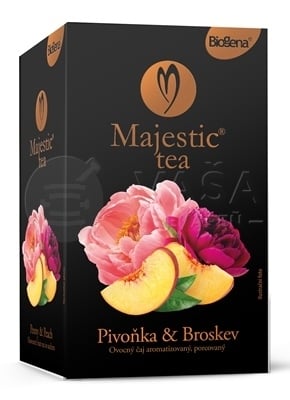 Biogena Majestic Tea Ovocný čaj Broskyňa &amp; Pivonka