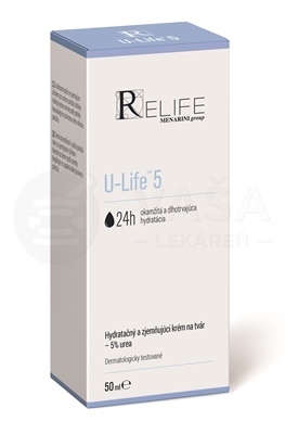 U-Life 5 Krém na tvár s 5% ureou