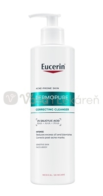 Eucerin DermoPure Clinical Exfoliačný čistiaci gél na pleť so sklonom k akné