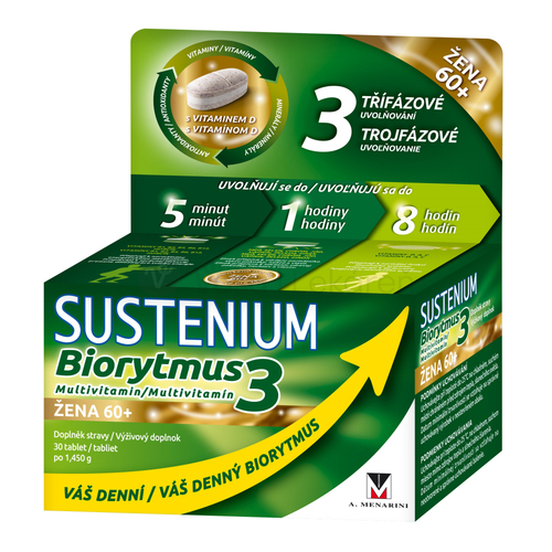 Sustenium Biorytmus 3 Multivitamin 60+zena30tblxxx