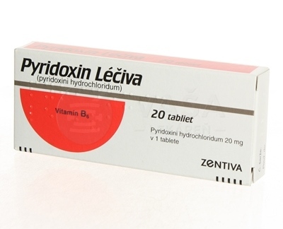 Pyridoxín Léčiva 20 mg