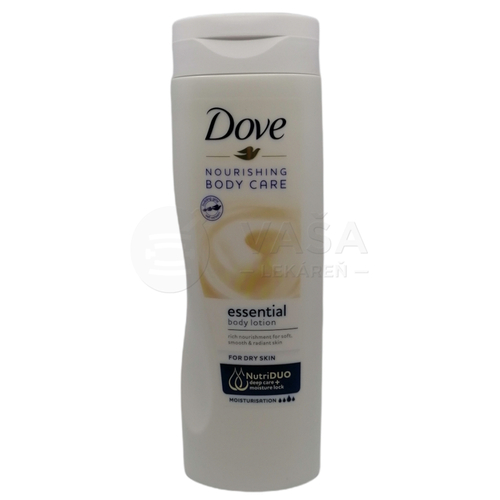 Dove Essential Telové mlieko na suchú pokožku