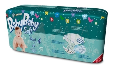 BabyBaby Soft Premium Maxi Detské plienky (7-18 kg)