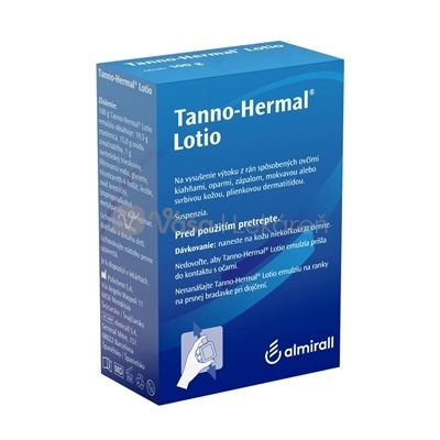 Tanno-Hermal Lotio na redukciu svrbenia a mokvania kože
