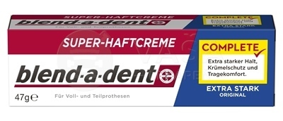 Blend-A-Dent Complete Super fixačný krém na zubné protézy  (original)