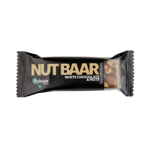 Pulsaar NUT BAAR White Chocolate &amp; Nuts