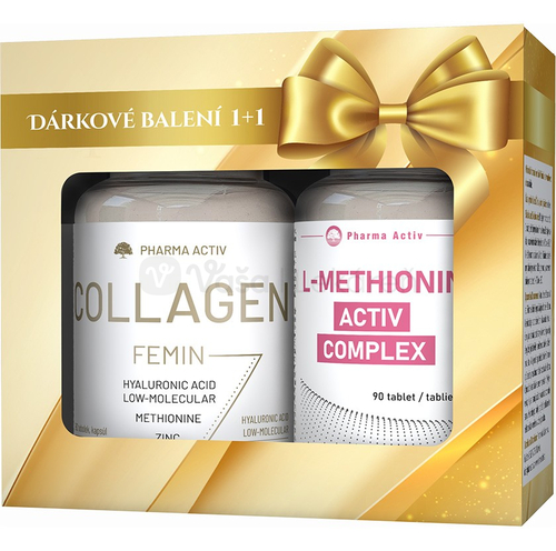 Pharma Activ Collagen Femin + L-methionin Complex (Akciové balenie)