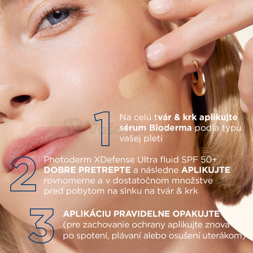 Bioderma Photoderm XDefense Ultra fluid na opaľovanie SPF 50+ (veľmi svetlý)