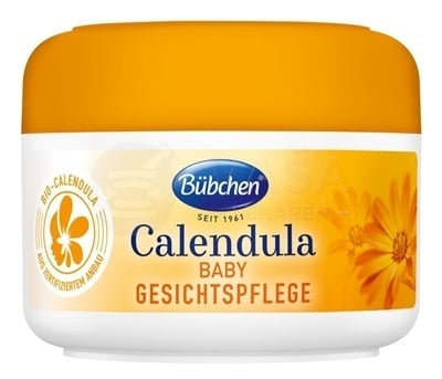 Bubchen Calendula Baby Krém na tvár s nechtíkom pre deti