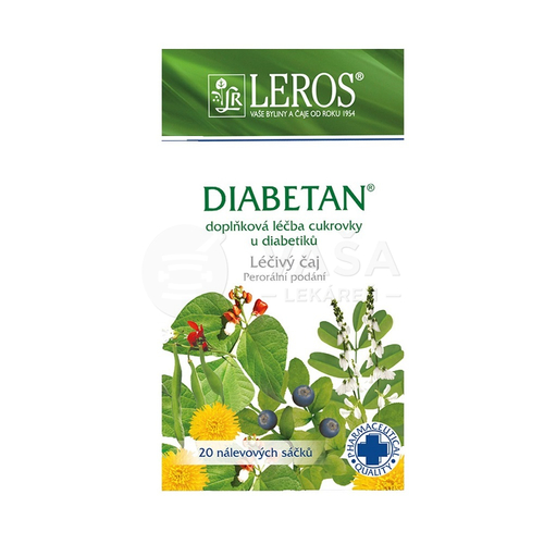Leros Diabetan čaj pre diabetikov