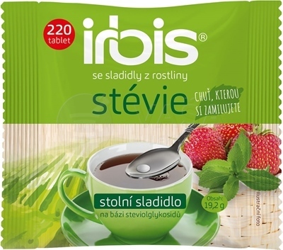 Irbis Stévia Stolové tabletové sladidlo  (Náhradné balenie)