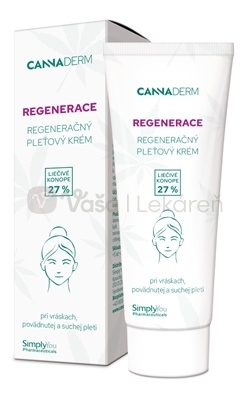 Cannaderm Regenerace regeneračný krém na suchú pokožku