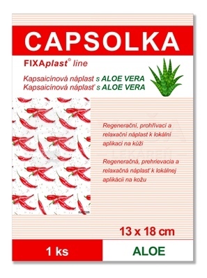 Capsolka Kapsac.naplast a Aloe Vera 13x18cm 1ksxxx