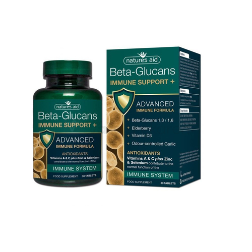 Natures Aid Beta-Glucans Immune Support +