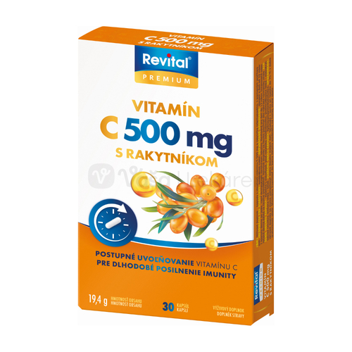 Revital Vitamin c 500mg 30cps s Rakytnikom xxx