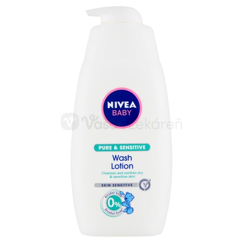 Nivea Baby Pure &amp; Sensitive Detský umývací gél