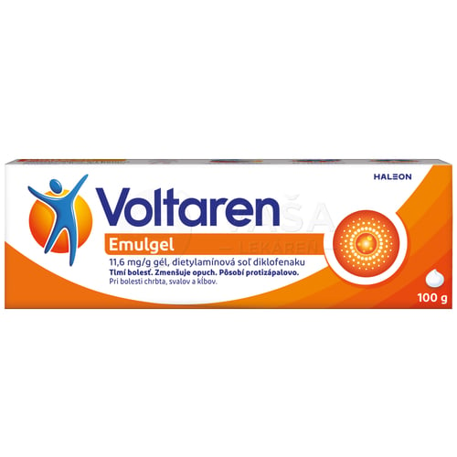 Voltaren Emulgel Gél na bolesť chrbta, svalov a kĺbov