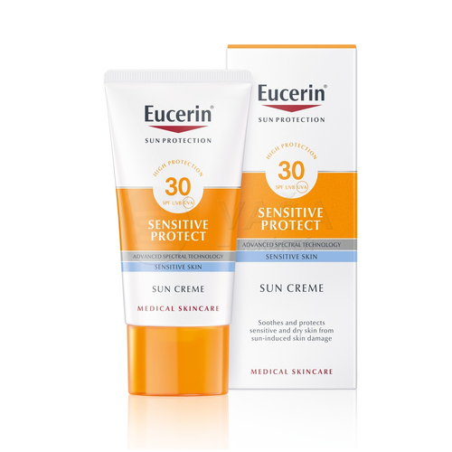 Eucerin Sun Sensitive Protect Krém na opaľovanie suchú a citlivú pleť SPF30