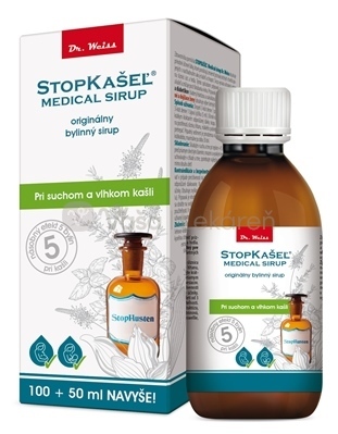 Dr. Weiss Stopkašeľ Medical Sirup