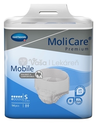 MoliCare Premium Mobile 6 kvapiek S Naťahovacie plienkové nohavičky