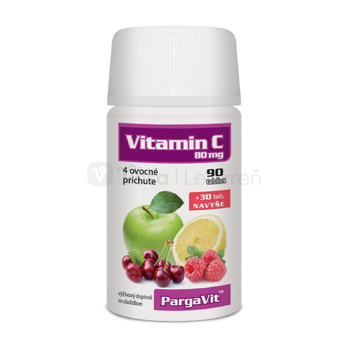 Pargavit Vitamin c mix Plus 120tbl 80mg xxx