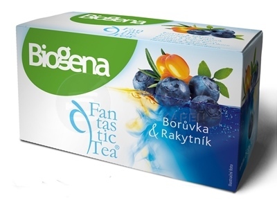 Biogena Fantastic Tea Bylinný čaj Čučoriedka &amp; Rakytník