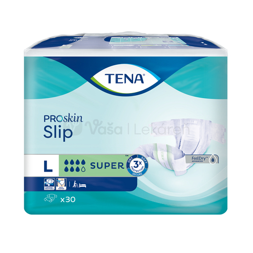 Tena Slip Super L Plienkové nohavičky zalepovacie