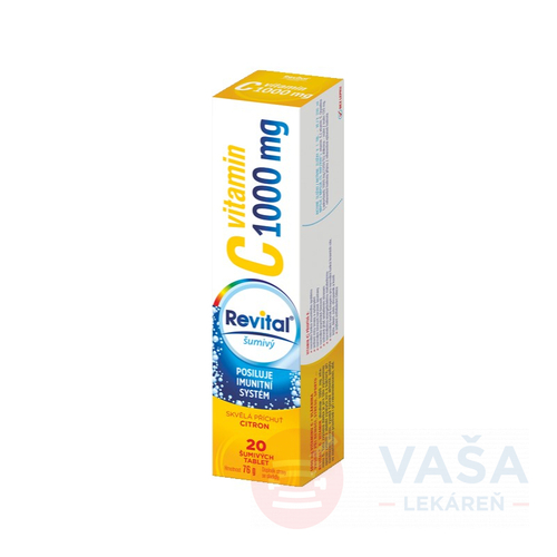 Revital vit.C 100mg Šumivý, citrón