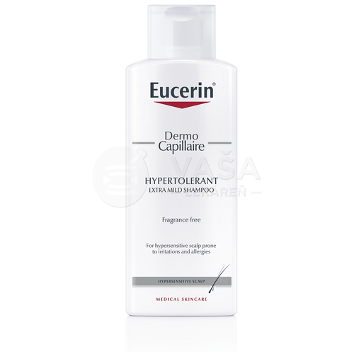 Eucerin DermoCapillaire Hypertolerantný šampón na citlivú a alergickú pokožku