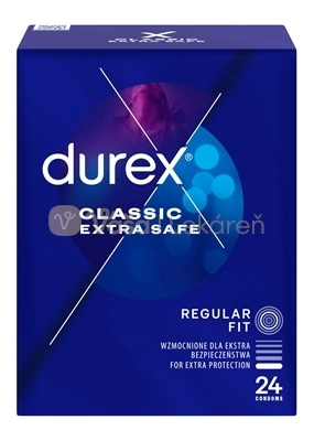 DUREX Classic Extra Safe Kondóm (regular fit)