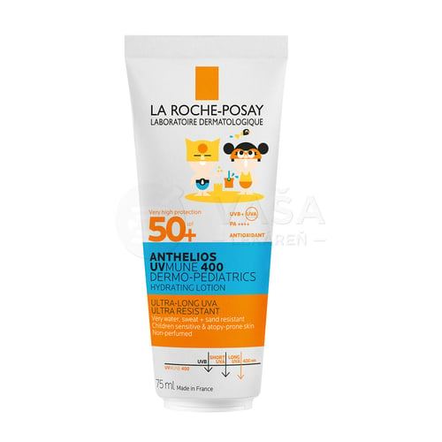 La Roche-Posay Anthelios Dermo Pediatrics Hydratačné mlieko na opaľovanie pre deti SPF50+