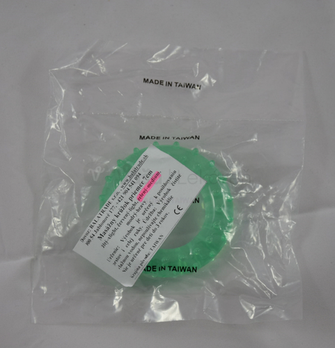 Masážny krúžok stredný, 7 cm (zelený)