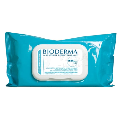 Bioderma ABCDerm H2O Micelárne vlhčené obrúsky