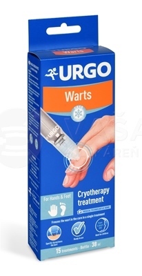 URGO Bradavice Kryoterapeutický prípravok na zmrazenie bradavíc
