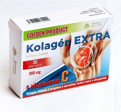 Golden Product Kolagén Extra s vitamínom C 40 mg