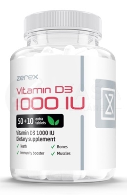 Zerex Vitamín D3 1000 IU