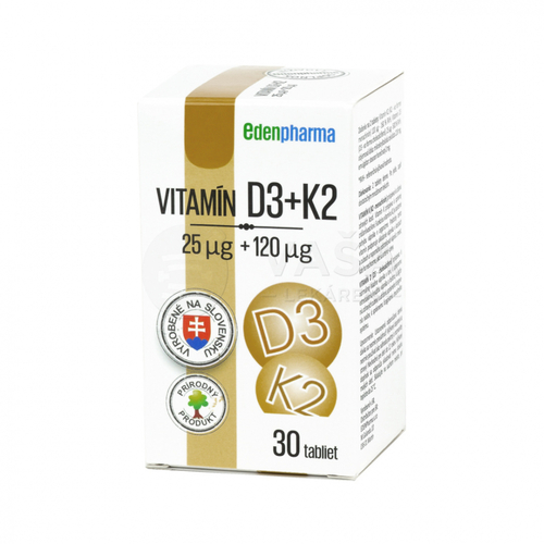 EDENPharma VItamín D3 + vitamín K2