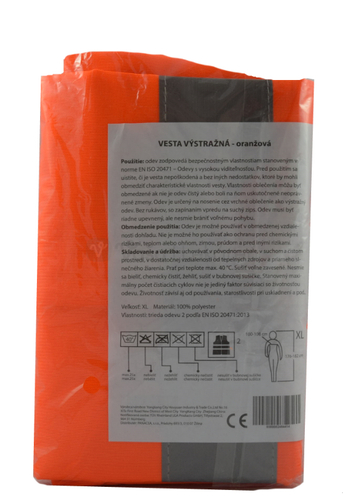 Panacea Reflexná vesta oranžová