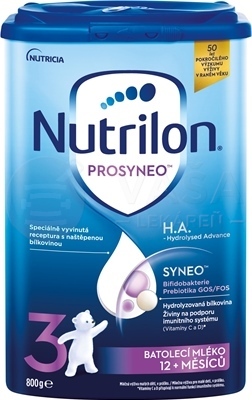 Nutrilon 3 Prosyneo H.A. Batoľacia mliečna výživa (od ukončeného 12. mesiaca)