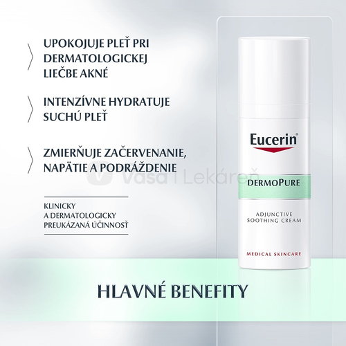 Eucerin DermoPure Upokojujúci krém na problematickú pleť