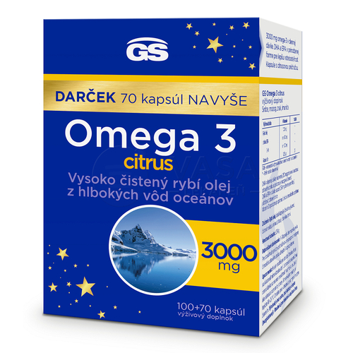 GS Omega 3 citrus Darček 2023