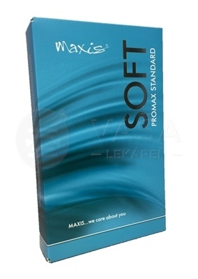 Maxis Promax Standard Soft Stehenné pančuchy nekĺzavé, v. 1, (II.KT), krátke, so špicou, telové